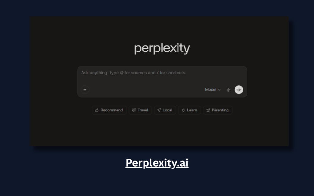 Perplexity.ai - 13 Best Free Apps Similar to ChatGPT