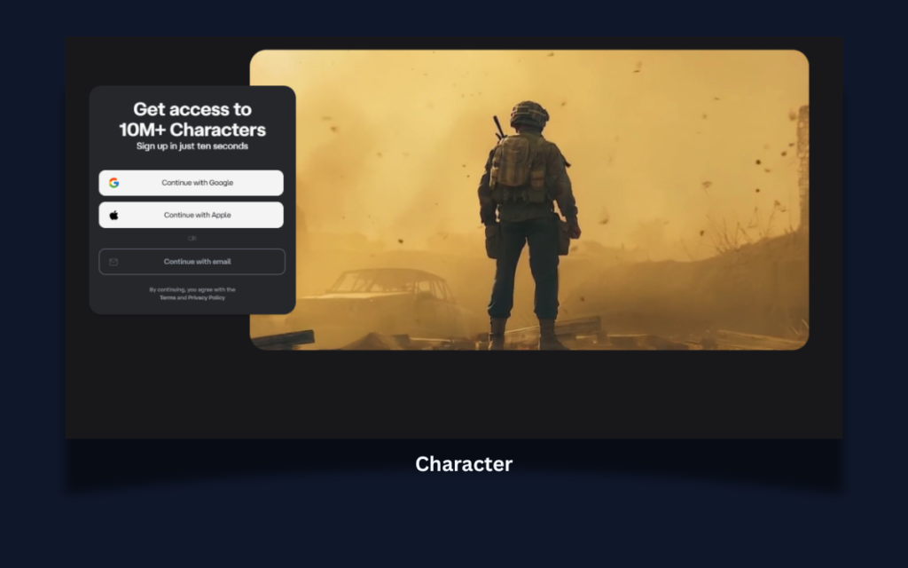 Character - 13 Best Free Apps Similar to ChatGPT