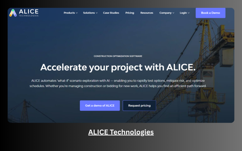  ALICE Technologies - Best AI Tool for Construction Project Management