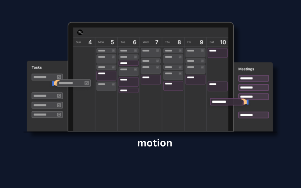 Motion - AI Tools for Productivity and Time Management