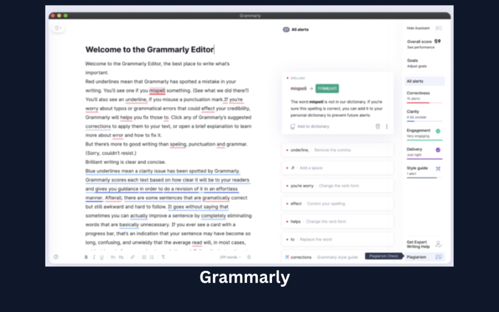 Grammarly - AI Tools for Productivity and Time Management