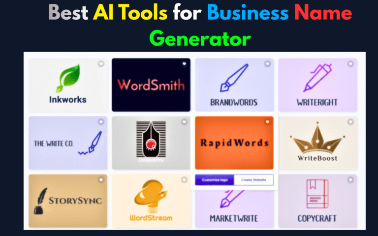 Best AI Tools for Business Name Generator
