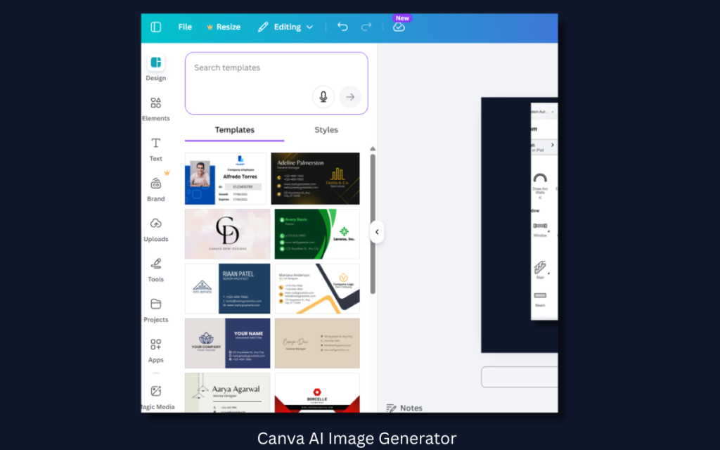 Canva AI Image Generator- Free AI Tools for Interior Design Ideas