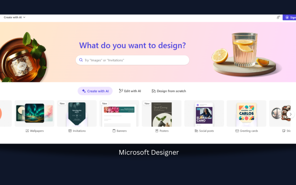 Microsoft Designer - Free AI Tools for Interior Design Ideas