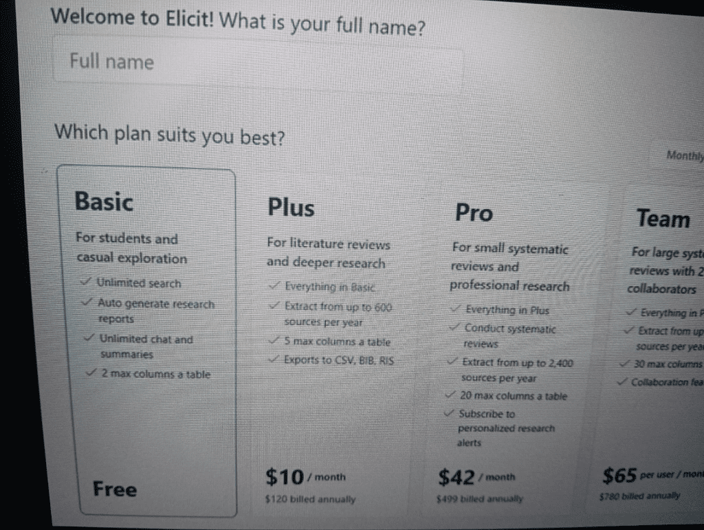 Elicit - Best AI Tool for Academic Research