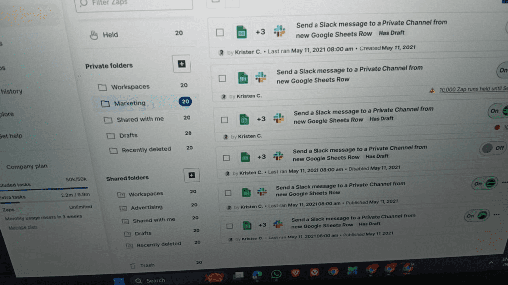 Zapier - Most Commonly Used Productivity Tools