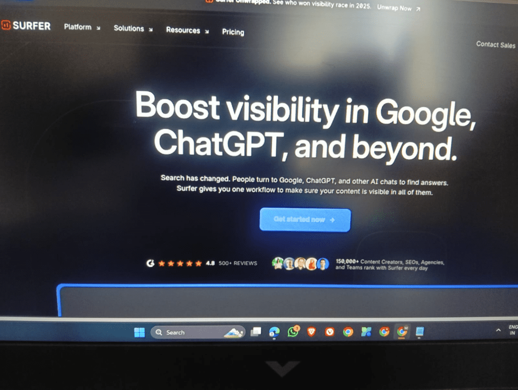 Surfer SEO Integration