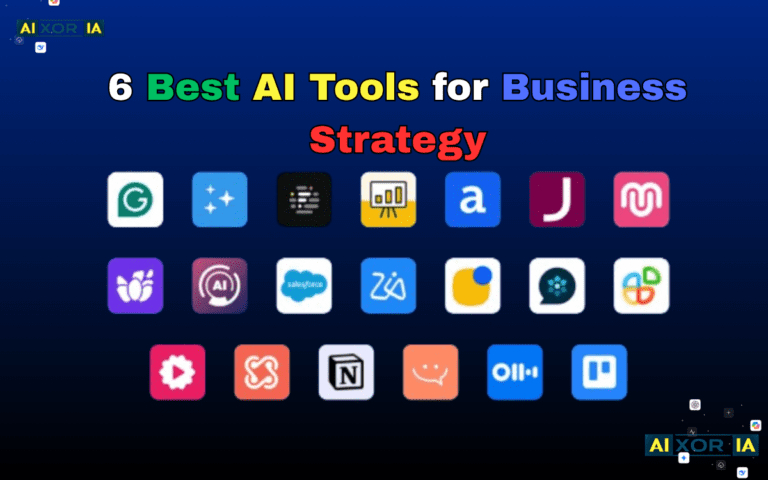 6 Best AI Tools for Business Strategy