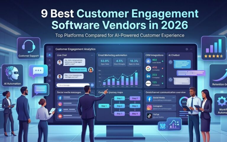 9 Best Customer Engagement Software Vendors in 2026 (Compared & Reviewed)