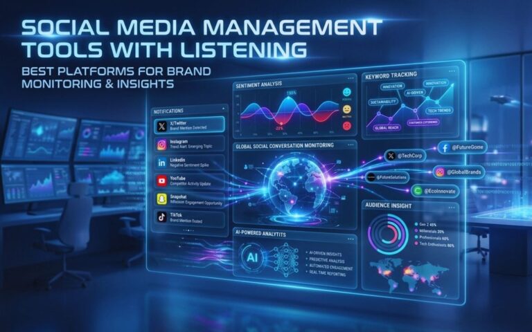 9 Best Social Media Management Tools with Listening in 2026