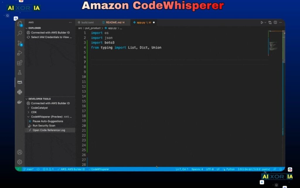 Amazon CodeWhisperer