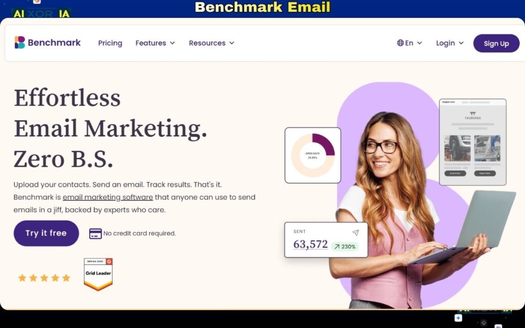 Benchmark Email Best Free Email Newsletter Platforms in 2026