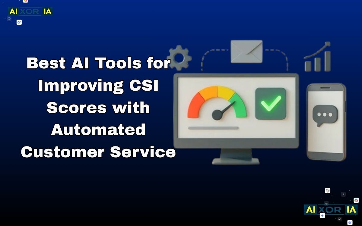 Best AI Tools for Improving CSI Scores with Automated Customer Service