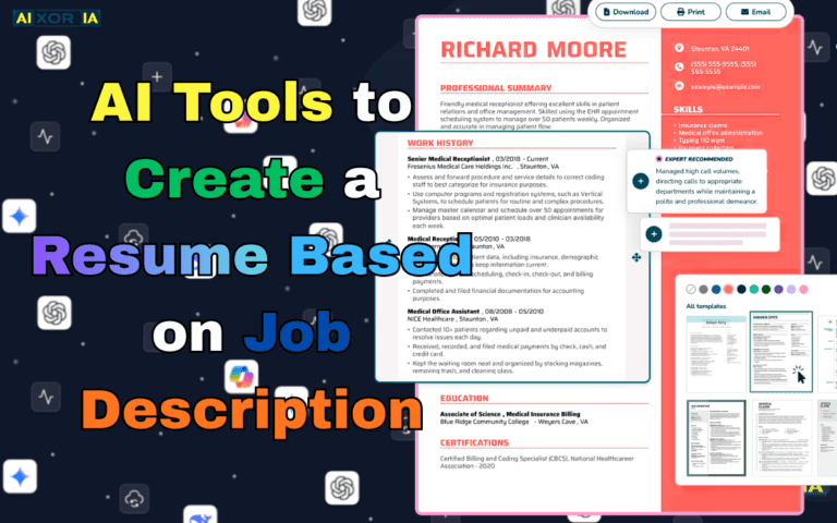 Best AI Tools to Create a Resume Based on Job Description in 2026