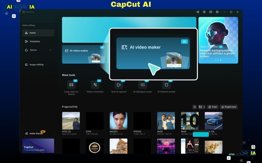 CapCut AI  AI Tools for Generating UGC Video Content