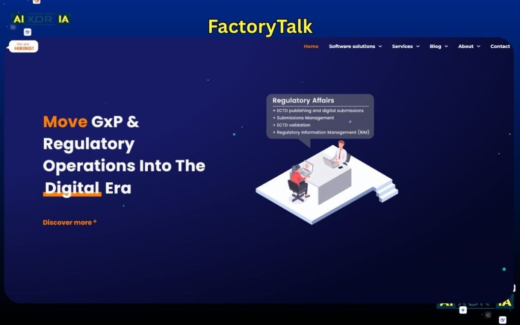 FactoryTalk - Best AI Tools for Manufacturing