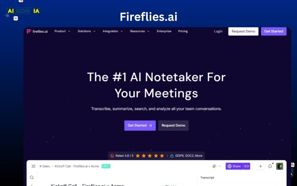 Fireflies.ai AI Tools for Business Coaching Feedback