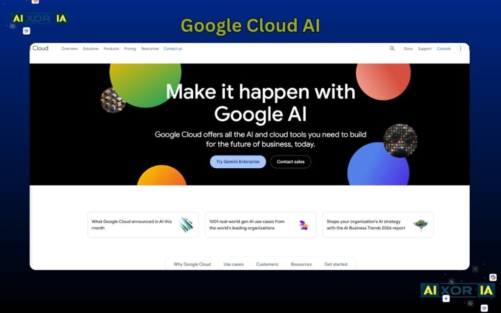 Google Cloud AI - Best AI Tools for Manufacturing