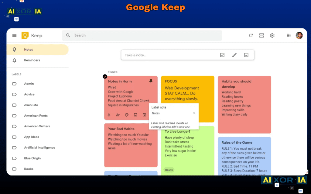 Google Keep