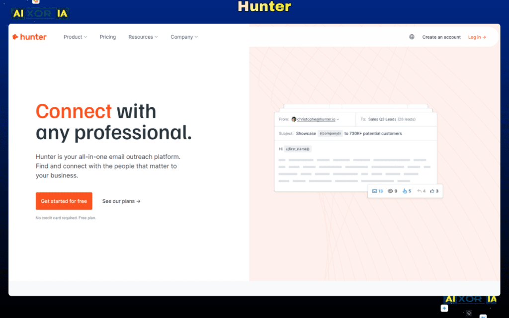Hunter Small B2B Lead Generation Software Companies