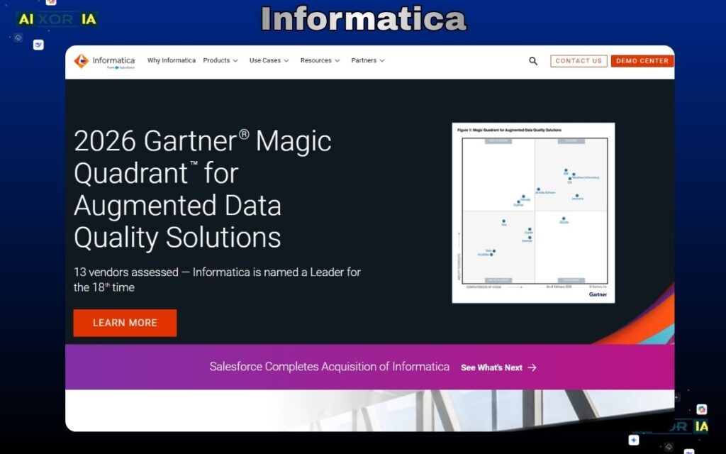 Informatica Best ETL Tools in Data Warehouse in 2026