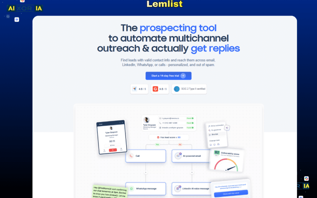 Lemlist Small B2B Lead Generation Software Companies