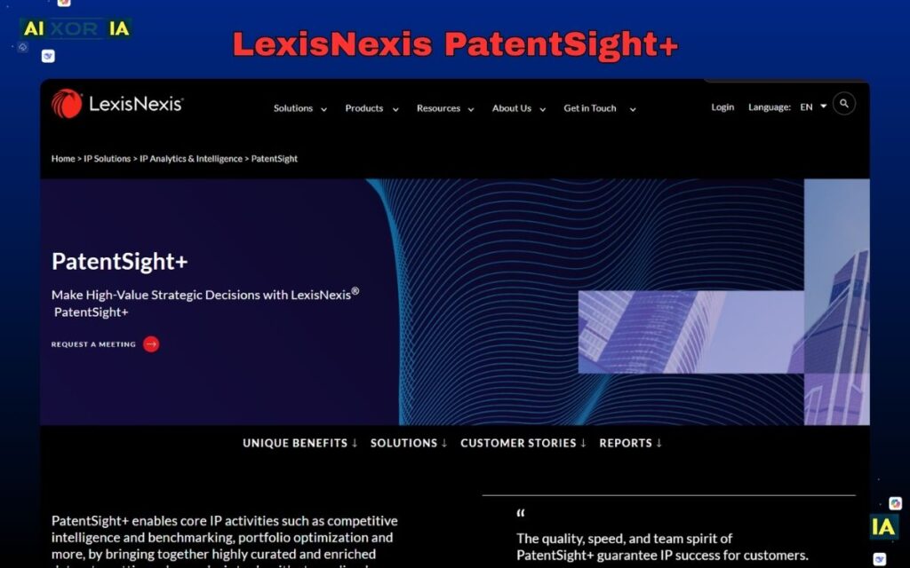 LexisNexis PatentSight+