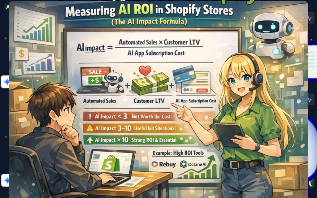 Measuring AI ROI in Shopify Stores