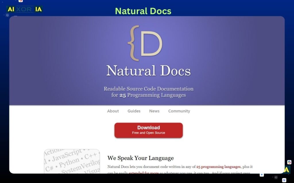 Natural Docs