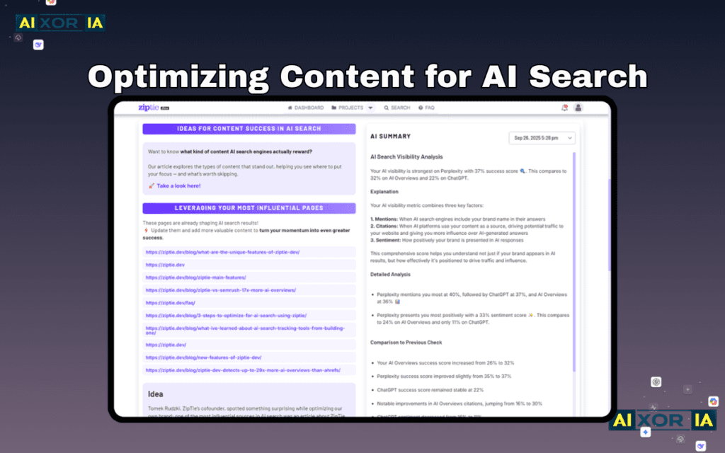  Optimizing Content for AI Search
