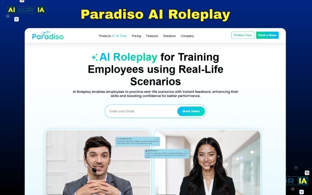 Paradiso AI Roleplay - AI Tools for Corporate Training Roleplays