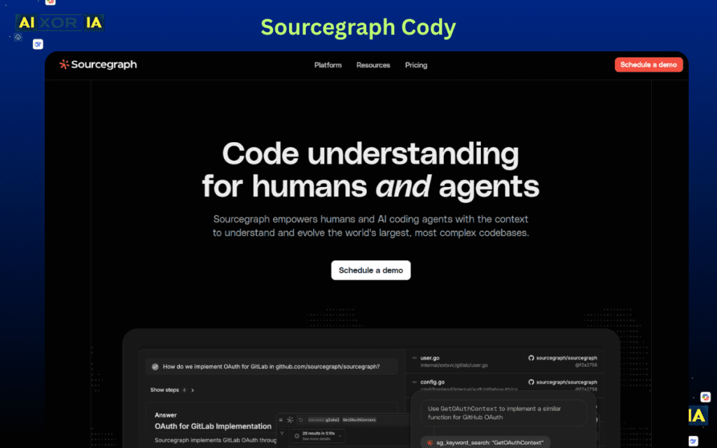 Sourcegraph Cody - AI Tools to Understand Code and Generate Documentation