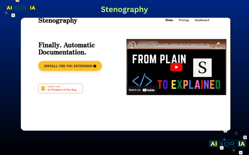 Stenography