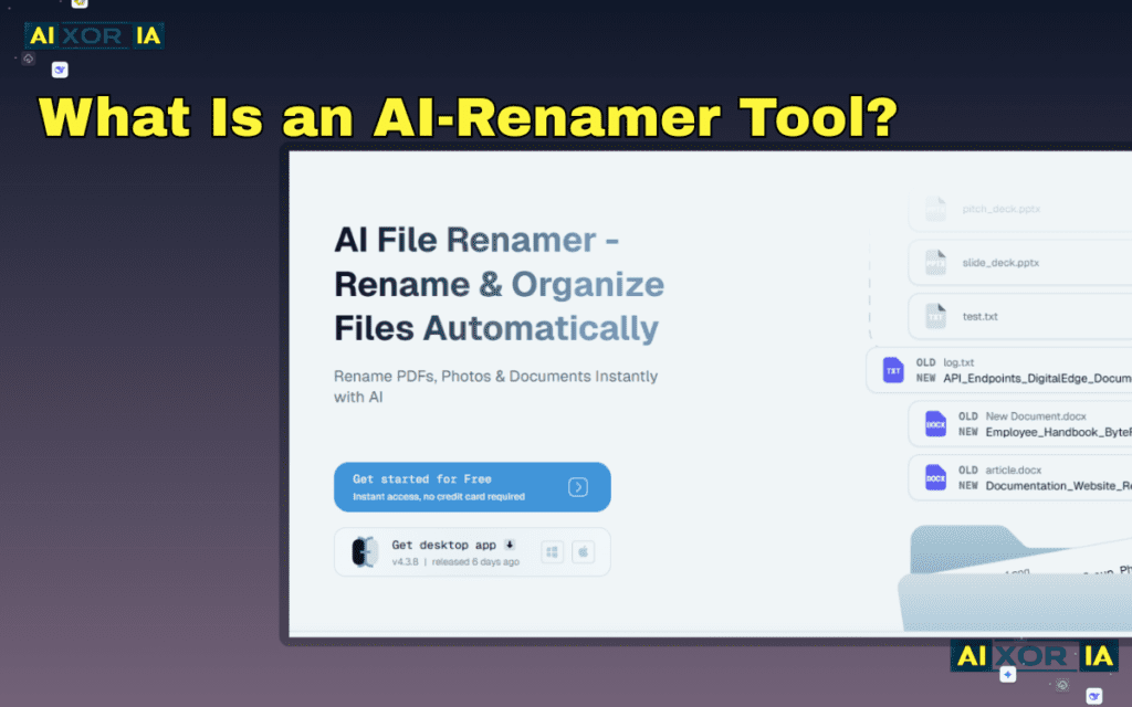 What Is an AI-Renamer Tool?