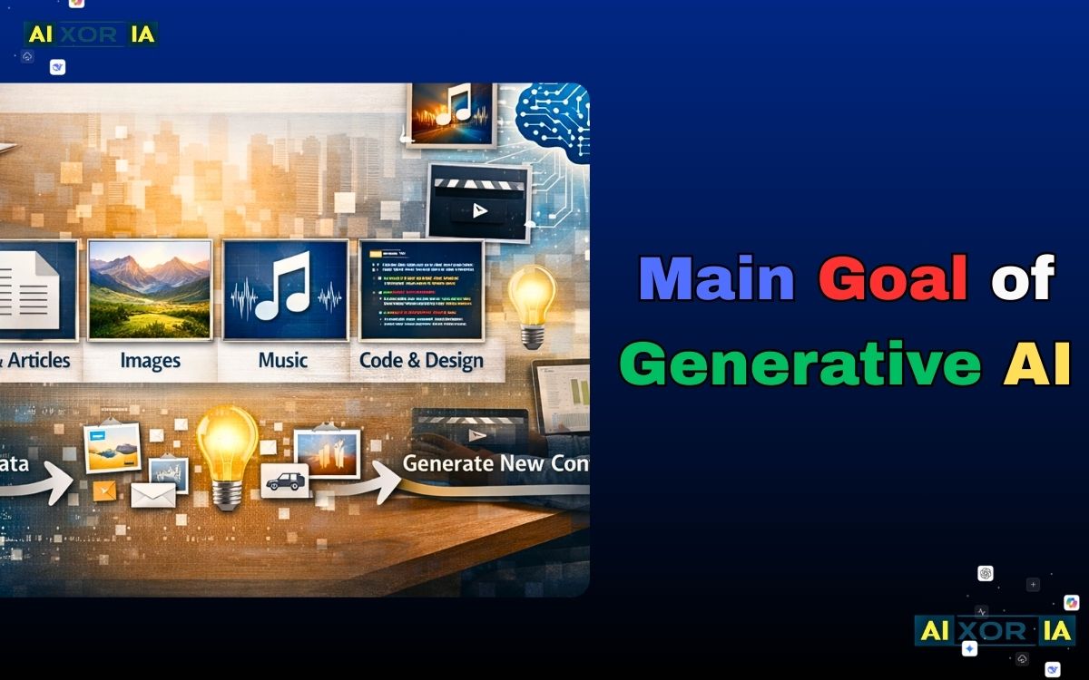 What Is the Main Goal of Generative AI?