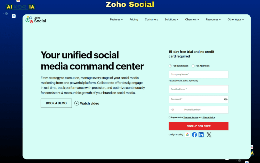 Zoho Social