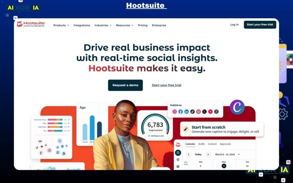 hootsuite Best AI Tools for Enhancing Visibility in 2026