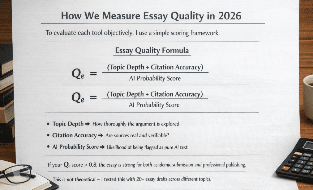 How We Measure Essay Quality in 2026