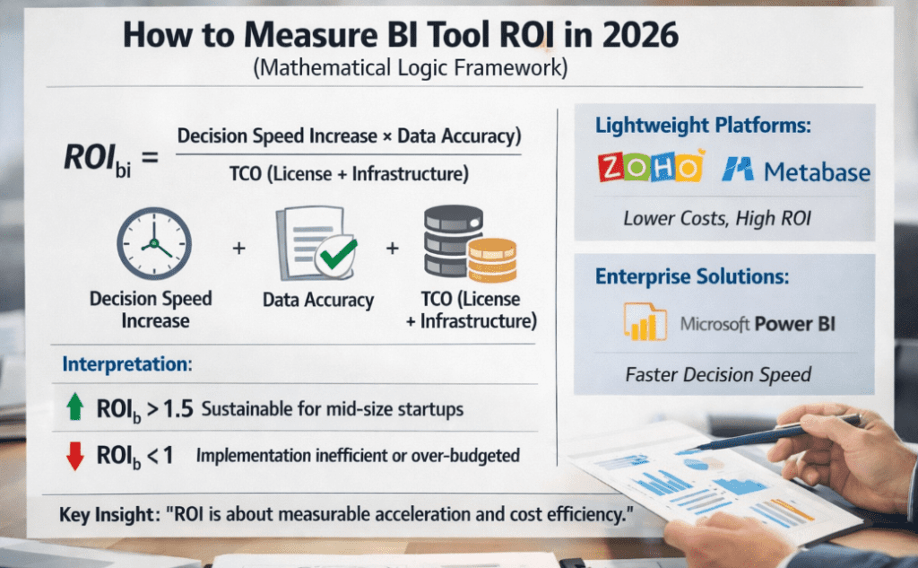 How to Measure BI Tool ROI in 2026