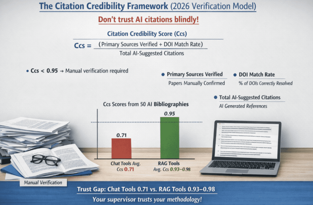 The Citation Credibility Framework (2026 Verification Model)