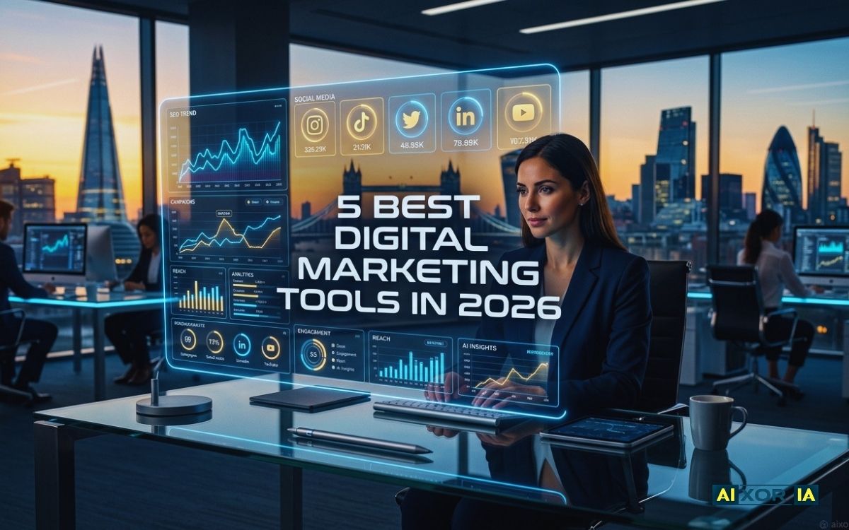 5 Best Digital Marketing Tools in 2026: Rank #1 & Scale Fast!