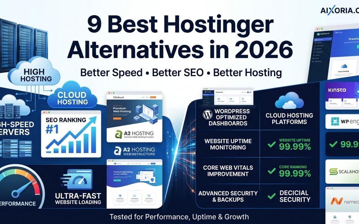 9 Best Hostinger Alternatives in 2026 (Tested for Speed & SEO)