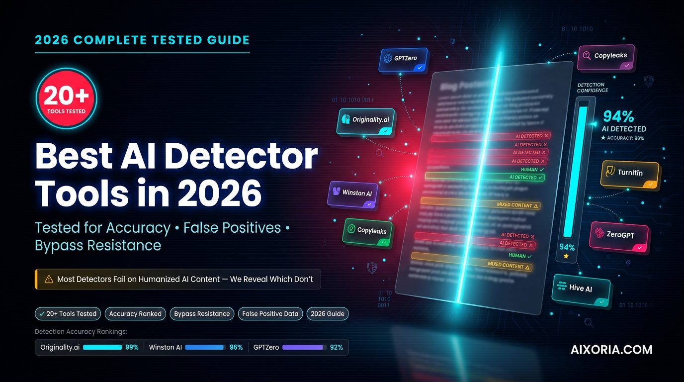 Best AI Detector Tools in 2026