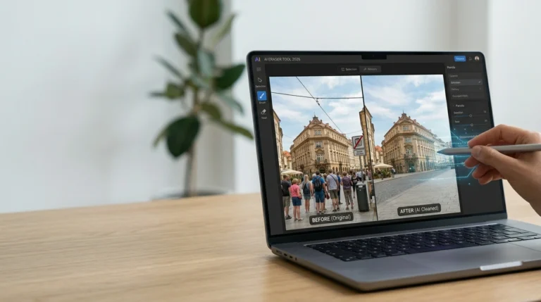 Best AI Eraser Tool in 2026: Remove Objects Fast, Free & No Sign-Up