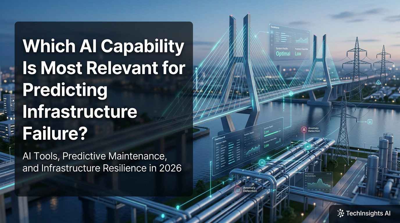 Which AI Capability Is Most Relevant for Predicting Infrastructure Failure Before It Occurs in 2026 | Expert Guide