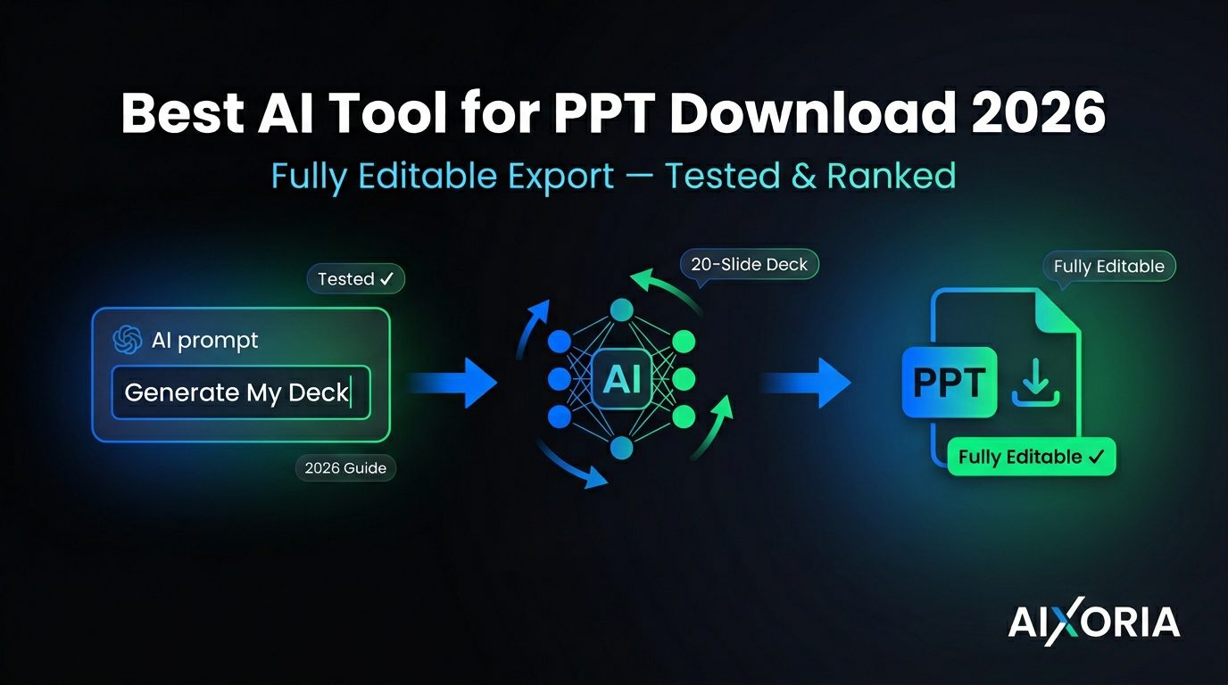 Best AI Tool for PPT Download in 2026 (Tested)