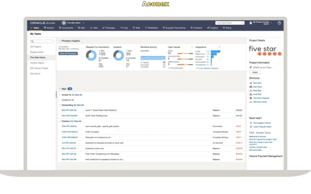 Aconex Best Construction Document Management Software in 2026