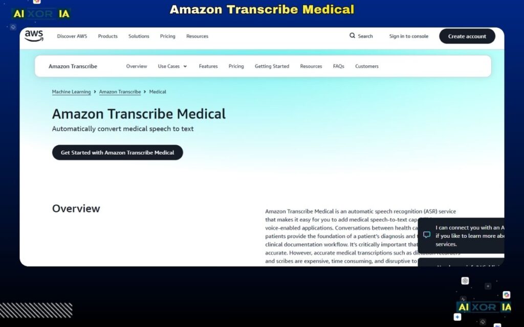 Amazon Transcribe Medical