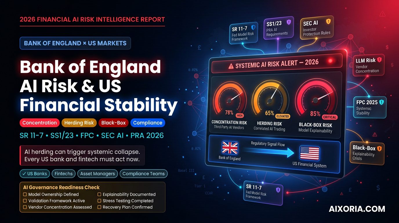 Bank of England AI Risk & UK Financial Stability 2026
