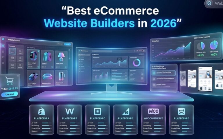 Best eCommerce Website Builders in 2026: Top Platforms Compared